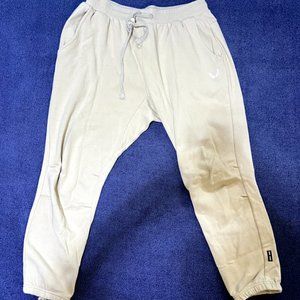 ASRV Sweat Pants Joggers Men's size Large Light Washed Green Cream